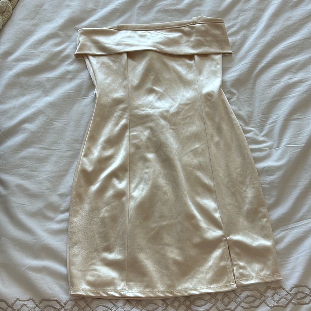 12th tribe satin dress